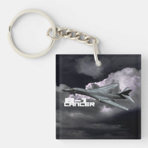 Porte-clés Porte - clé de Carré de liaison B-1 (double face)