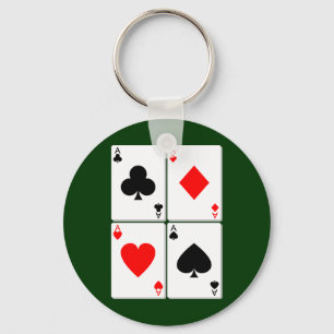 Porte-clés Porte - clé de carte de jeu