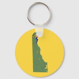 Porte-clés Porte - clé de carte Delaware