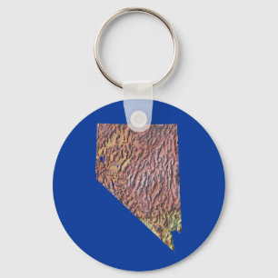 Porte-clés Porte - clé de carte du Nevada