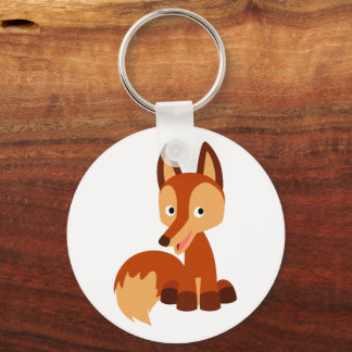 Porte-clés Porte - clé de Cartoon Fox mignon