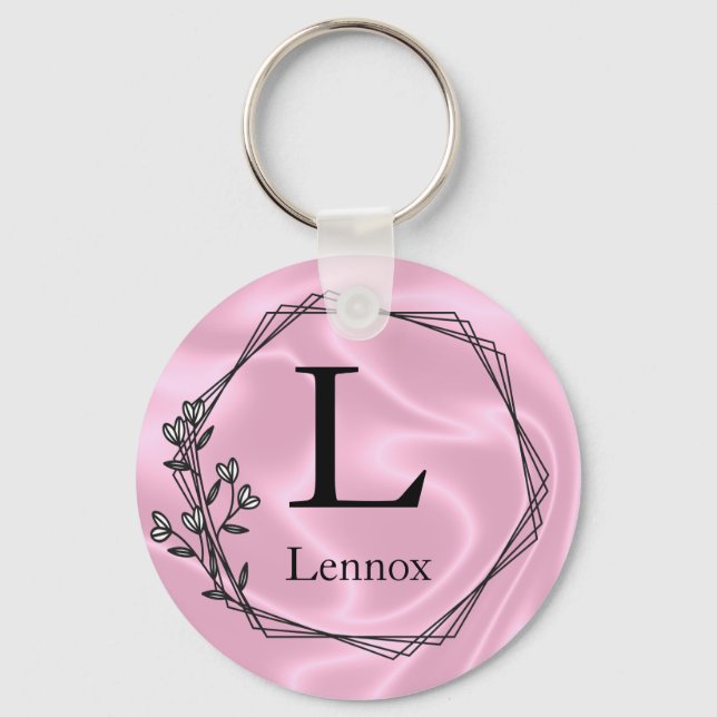 Porte-clés Porte - clé de cercle métallique, 2 pouces (Recto)