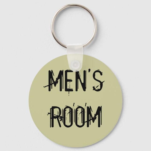 PORTE-CLÉS PORTE - CLÉ DE CHAMBRE HOMME (Recto)