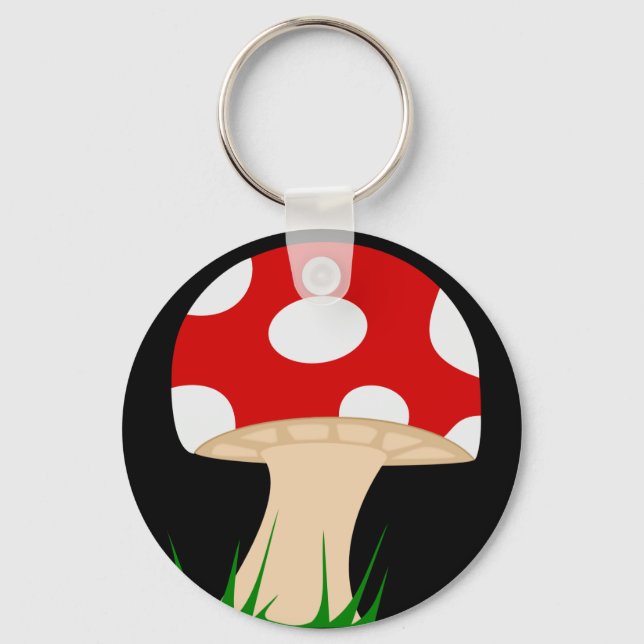 Porte-clés Porte - clé de champignons (Recto)