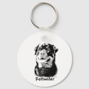 Porte-clés Porte - clé de charbon Rottweiler
