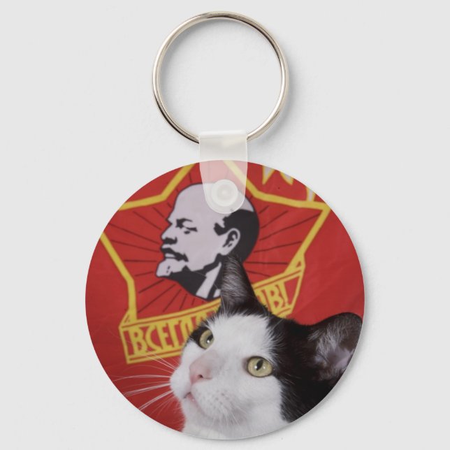 Porte-clés Porte - clé de chat (Recto)
