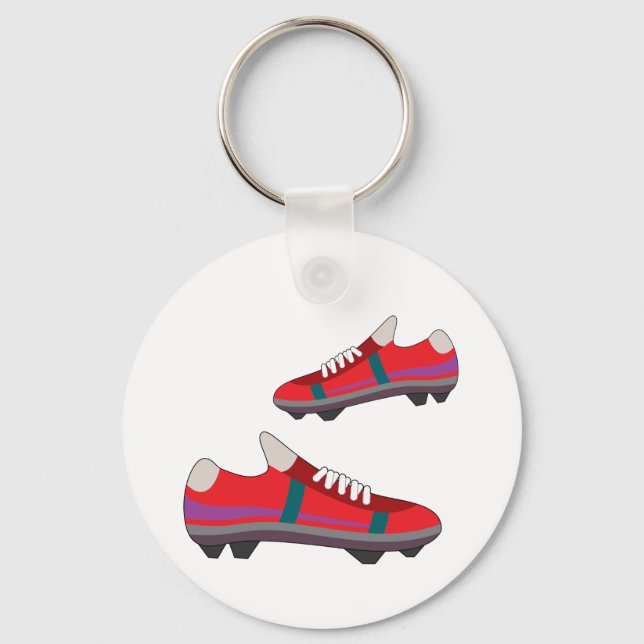 Porte-clés Porte - clé de chaussures de football (Recto)