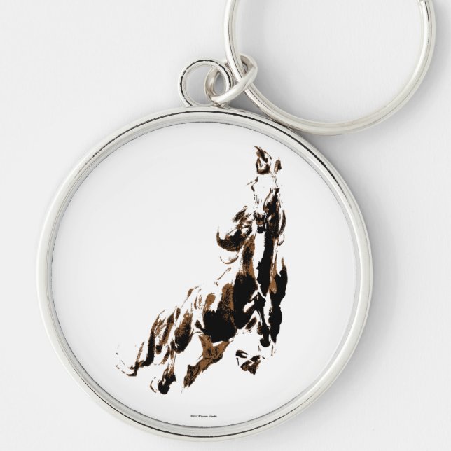 Porte-clés Porte - clé de cheval (Devant)