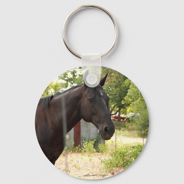 Porte-clés Porte - clé de cheval (Recto)