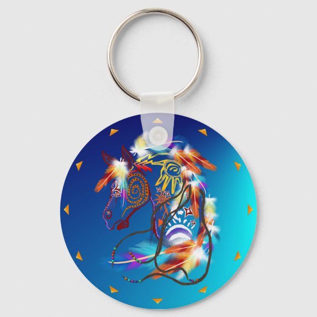 Porte-clés Porte - clé de Cheval Lumineux (Recto)