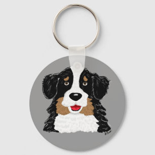 Porte-clés Porte - clé de chien de montagne de Bernese