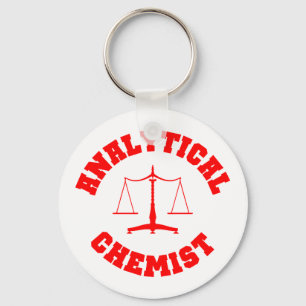 Porte-clés Porte - clé de chimiste analytique
