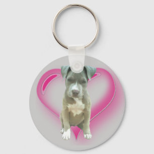 Porte-clés Porte - clé de chiot de Pitbull