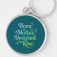 Porte - clé de citation de naissance à mère