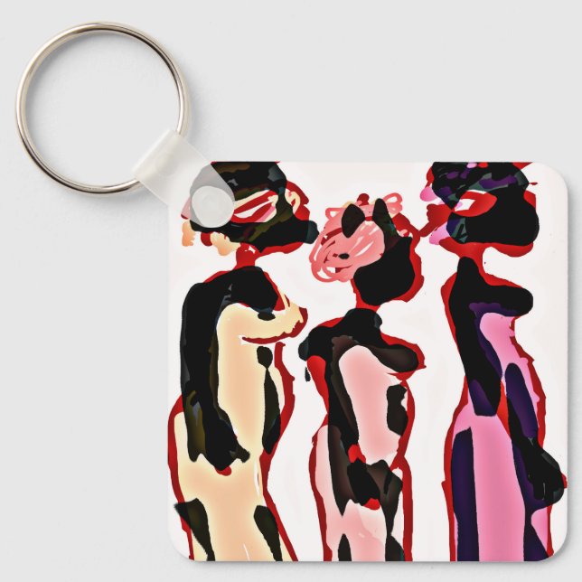 Porte-clés Porte - clé de clé Studio16 (Recto)