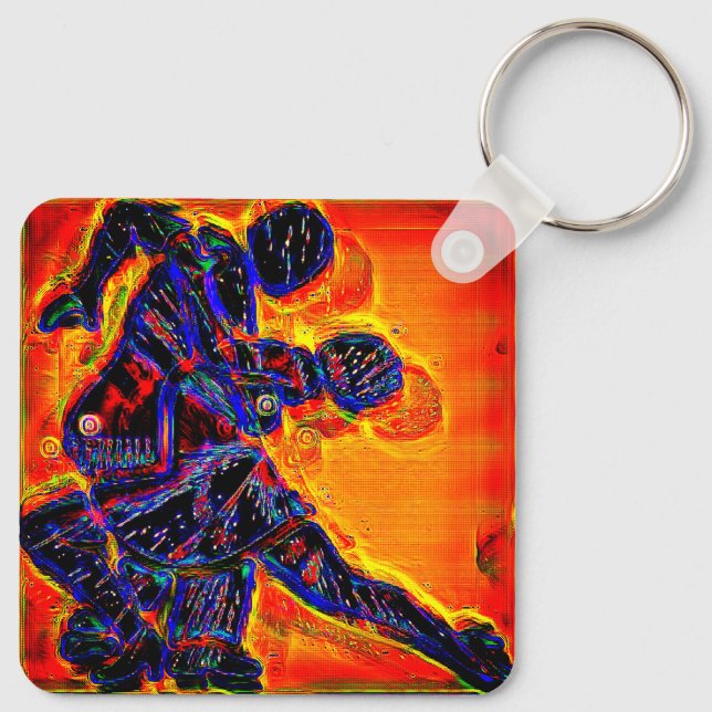 Porte-clés Porte - clé de clé Studio16 (Dos)