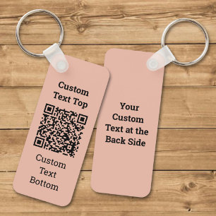 Porte-clés Porte - clé de code QR