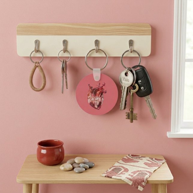 Porte-clés Porte - clé de coeur (Créateur téléchargé)