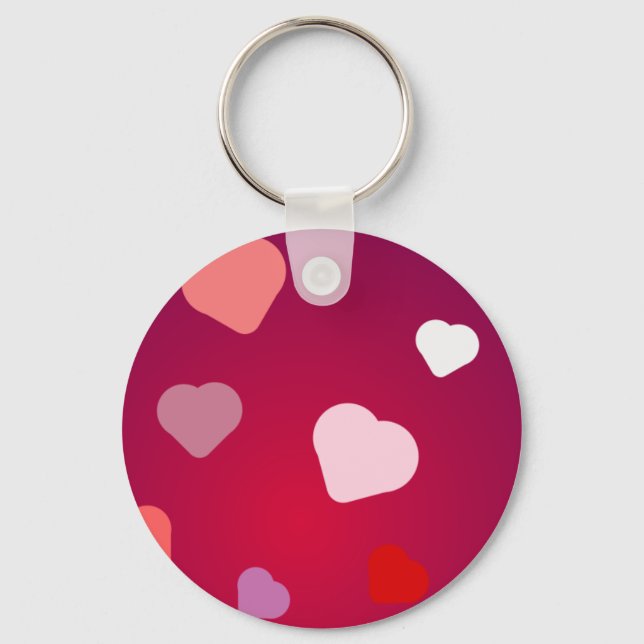 Porte-clés Porte - clé de coeur (Recto)