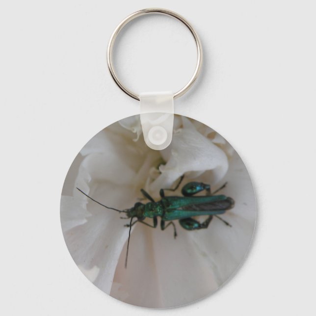 Porte-clés Porte - clé de coléoptère à fleurs (Recto)