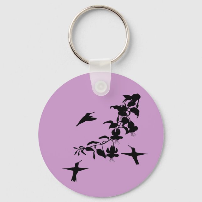 Porte-clés Porte - clé de colibris (Recto)
