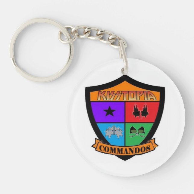 PORTE-CLÉS PORTE - CLÉ DE COMMANDOS DE KISSTOPIA (Devant)