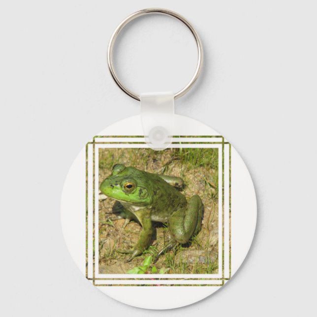 Porte-clés Porte - clé de conception de grenouille (Recto)