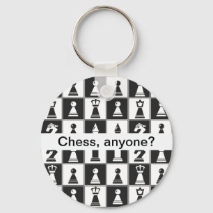 Porte-clés Porte - clé de conception de pièces d'échecs