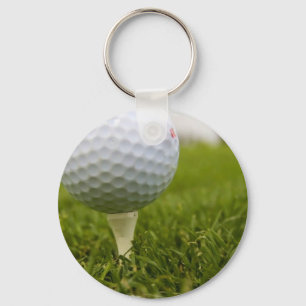 Porte-clés Porte - clé de conception de tee de golf