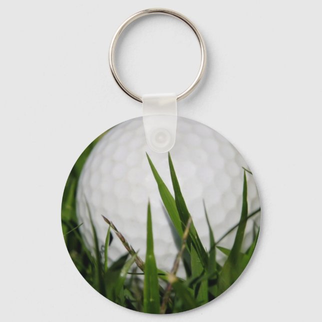 Porte-clés Porte - clé de conception du boule de golf (Recto)