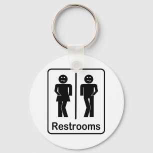 Porte-clés Porte - clé de connexion des salles de toilettes