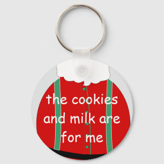 Porte-clés porte - clé de cookies père Noël