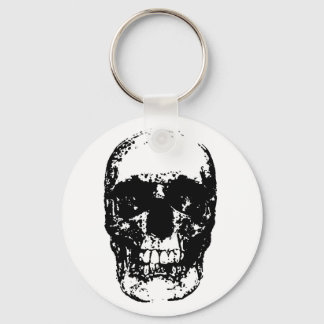 Porte-clés Porte - clé de Cool Pop Art noir blanc unique