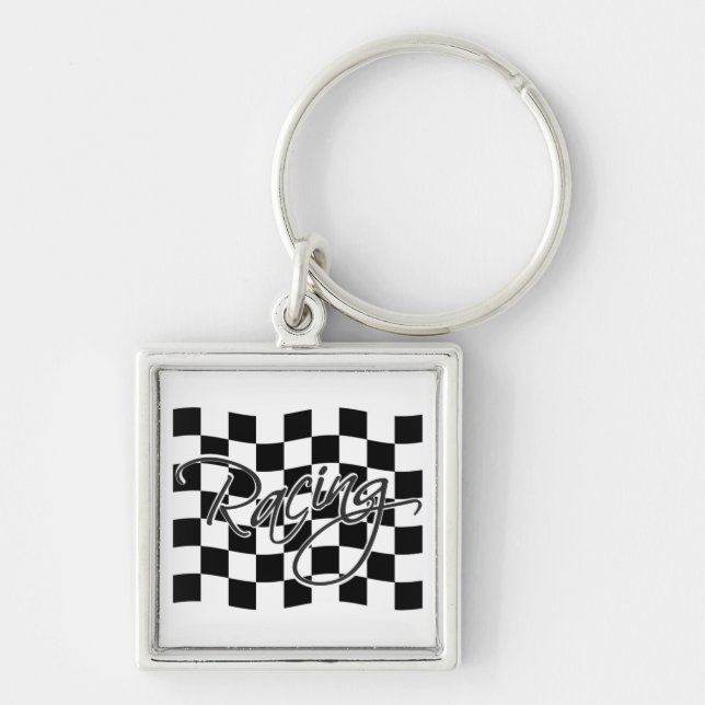 Porte-clés Porte - clé de course, personnaliser (Devant)