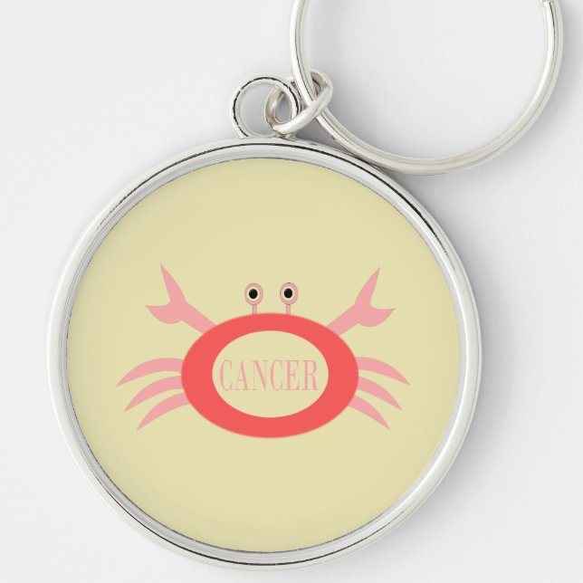 Porte-clés Porte - clé de crabe étoile Cancer (Devant)