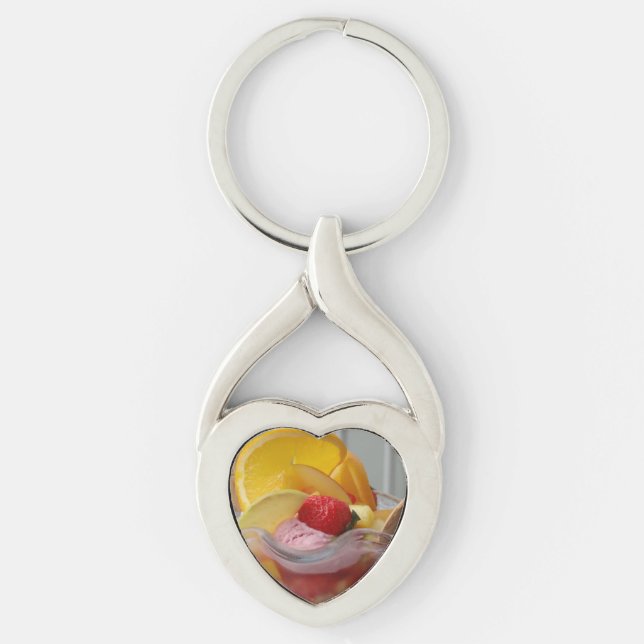 Porte-clés Porte - clé de crème glacée Sundae (Devant)