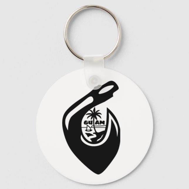 Porte-clés Porte - clé de crochet Guam (Recto)