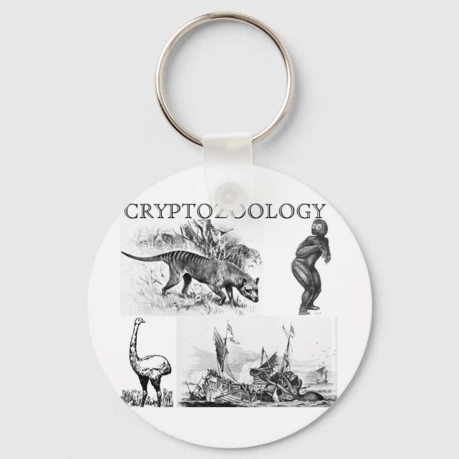 Porte-clés porte - clé de cryptozoologie (Recto)