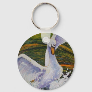 Porte-clés Porte - clé de cygne