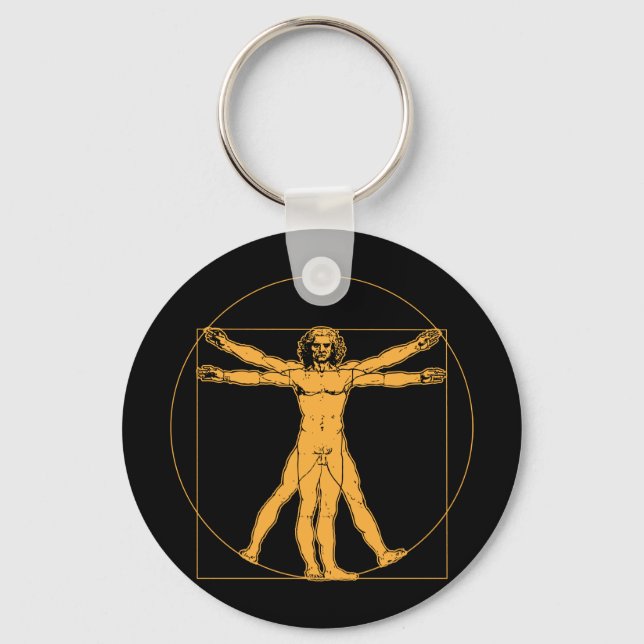 Porte-clés Porte - clé de Da Vinci Vitruvian (Recto)