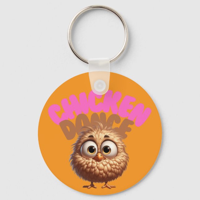 Porte-clés Porte - clé de danse de poulet (Recto)