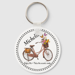 Porte-clés Porte - clé de devis de vélo vintage