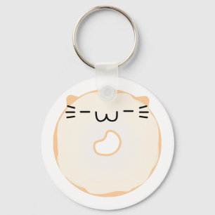 Porte-clés Porte - clé de Donut de chats glacés