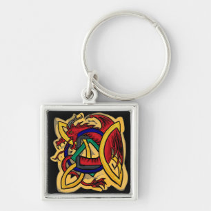 Porte-clés Porte - clé de dragon celtique