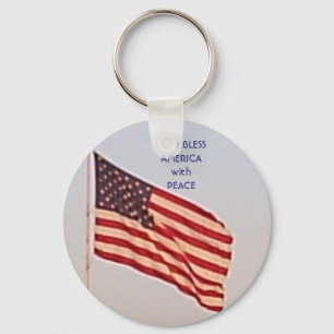 Porte-clés Porte - clé de drapeau
