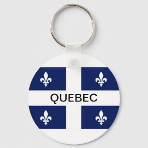 Porte-clés Porte - clé de drapeau de province du Québec