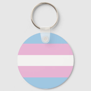 Porte-clés Porte - clé de drapeau de transsexuel