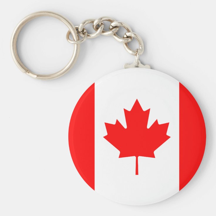 Porte clés  drapeau du  Canada 
