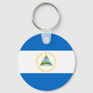 Porte-clés Porte - clé de drapeau du Nicaragua