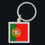 Porte-clés Porte - clé de drapeau du Portugal<br><div class="desc">Porte - clé avec le drapeau du Portugal.</div>